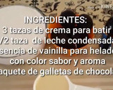 Foto del paso 1 de la receta: Helado de vainilla y galleta fácil!!!