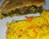 Foto del paso 4 de la receta: Tarta de verduras y pollo fácil, rápida, rica y saludable