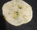 A picture of step 6 of Left over potato stuffe paratha.