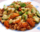 Foto del paso 8 de la receta: Arroz Currypollo con Aguacate