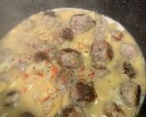 Foto del paso 3 de la receta: Albóndigas con champiñones y cebolla