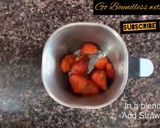 A picture of step 3 of Strawberry Shake with Dates(Restaurant Style).
