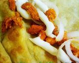 A picture of step 3 of Chicken tikka Mayo Roll cookpad ramzan.