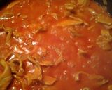 A picture of step 10 of Onion barbecue pork with homemade coleslaw and sweet potatoes.