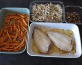 Foto del paso 4 de la receta: Arroz de coliflor con champis y shitake al jengibre