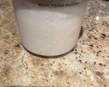 A picture of step 2 of Creami Coconut ice cream (for the Black Russian milkshake beverage).