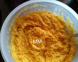 A picture of step 2 of Masala Chilla.