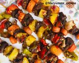 A picture of step 5 of MY SPECIAL BEEF KEBAB by maryumms_cuisine.