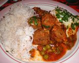 A picture of step 9 of Lamb and Egg Meatball Tajine (Kofta Tajine).