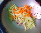 Foto langkah ke 2 dari resep Tumis Labu Wortel.