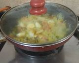 A picture of step 5 of Navratna Pulao.