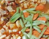 Foto langkah ke 2 dari resep Sayur santan teri tempe.