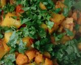 आलू मटर गोभी (Aloo matar gobhi recipe in hindi) रेसिपी चरण 4 फोटो