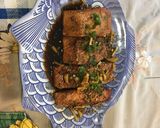 A picture of step 4 of Teriyaki Salmon.