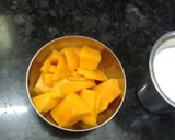 மாம்பழ மில்க் ஷேக் ரெசிபி ஸ்டேப் 1 புகைப்படம்