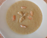 Foto del paso 8 de la receta: Crema de espárragos blanco con gambas o langostinos