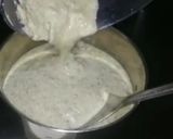 A picture of step 1 of Moong dal chilla.