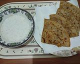 A picture of step 9 of Aloo Qeema Bhara Paratha.