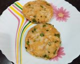 A picture of step 4 of Potato Tikki Pav.