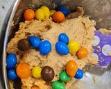 Foto del paso 3 de la receta: Galletas de M&M's de cacahuete y chocolate