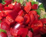 Foto del paso 5 de la receta: Hígado de ternera con verduras y tomate