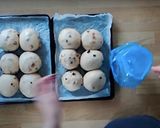 A picture of step 13 of Hot cross buns.