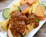 Foto langkah ke 3 dari resep Rujak Buah.