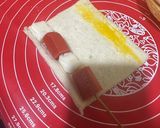Foto langkah ke 2 dari resep 187. Corn dog Sozis Moza (Roti Tawar).