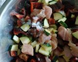 Foto del passaggio 5 della ricetta Filetto di tacchino con le verdure