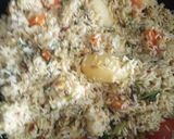 A picture of step 2 of Pulao.