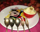 A picture of step 3 of Rasmalai with Egg.