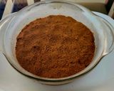 A picture of step 2 of Banoffee Cheesecake.
