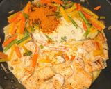 Curry Vindaloo-lazac mango chutney-val és kókusszal - LC recept fázis 2 fotója
