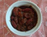 A picture of step 5 of Lebanese Kidney Bean, Onion, and Tomato Stew.
