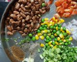 A picture of step 1 of Protein Pack Salad.