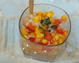 A picture of step 5 of Schezwan Corn Salad.