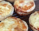 A picture of step 7 of Summer Picnic or kids party mini Chicken and cheese quiche.