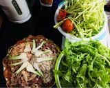 Hình bước làm 1 của món Lẩu
