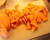 Foto del paso 4 de la receta: Hortalizas con lenguaditos fritos y salsa de don roquefort para Tutti