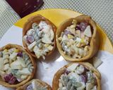 A picture of step 7 of Katoori creamy fruit chaat #CookpadFruits.