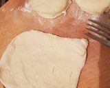 Lángos kenyérsütőben dagasztva recept fázis 6 fotója