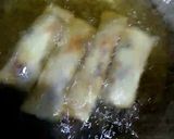 Foto langkah ke 5 dari resep Pisang Coklat Mozarella Roll.