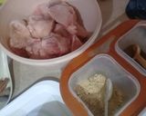 A picture of step 1 of Chicken n chickpea biryani.