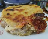 Foto del paso 9 de la receta: Arepa🥙rellena de pollo🍗queso🧀y aguacate🥑