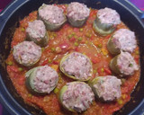 Foto del paso 7 de la receta: Alcachofas rellenas en salsa