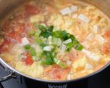 Foto langkah ke 9 dari resep Sup Tofu Telur | Sup Tahu Telur Udang.