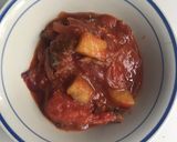 A picture of step 7 of Pilchards and sweet potato smoortjie.