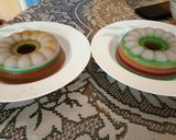 Foto langkah ke 8 dari resep Kue talam pelangi.