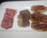 Foto del paso 8 de la receta: Entrecot con bacon y patatas