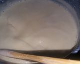 Madártej sült habgaluskával recept fázis 2 fotója